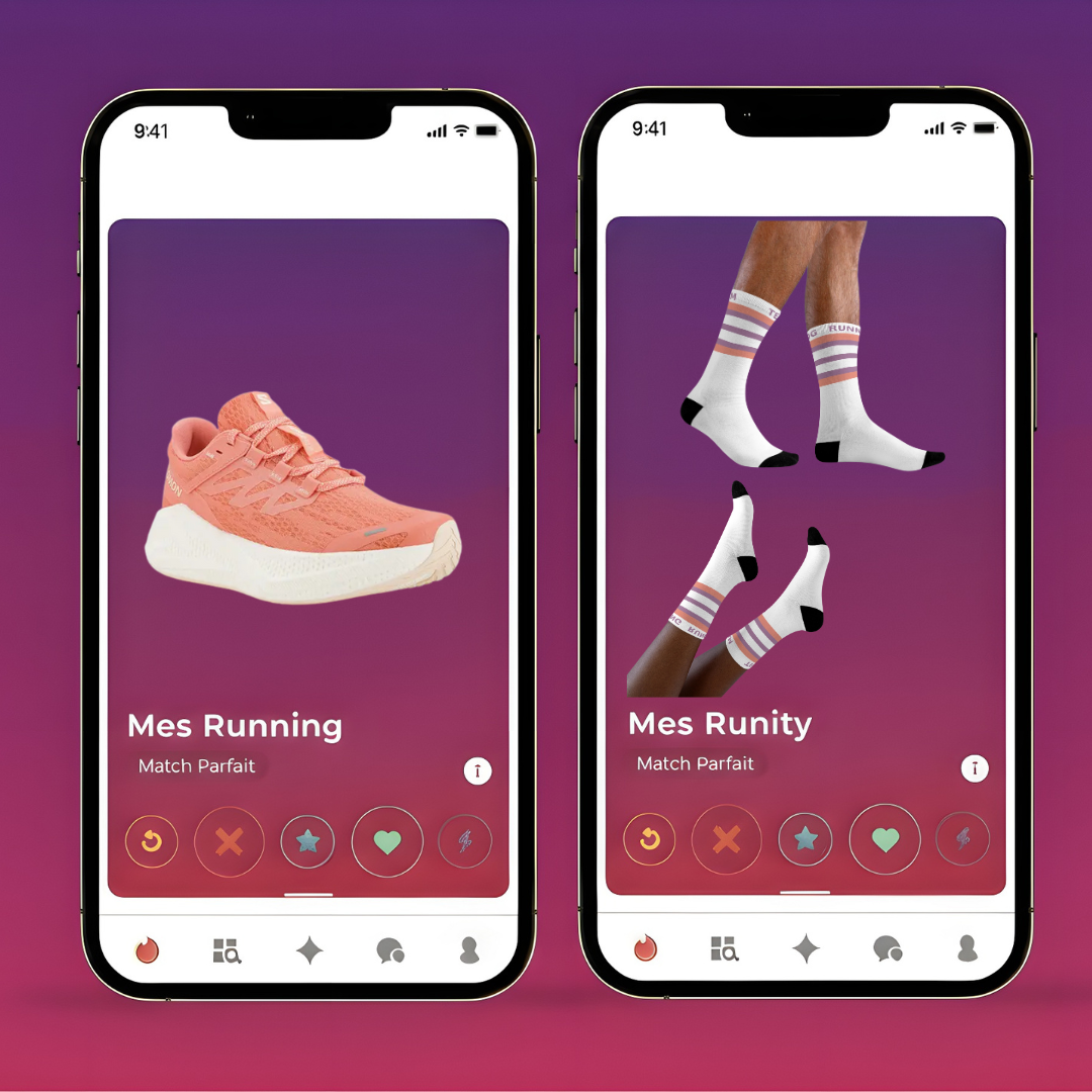 Chaussettes de Running Unies et Personnalisables