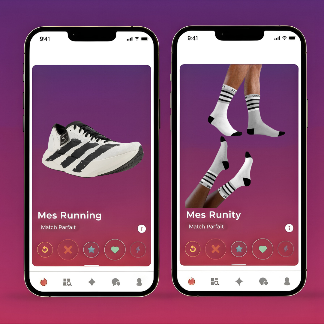 Chaussettes de Running Dépareillées et Personnalisables