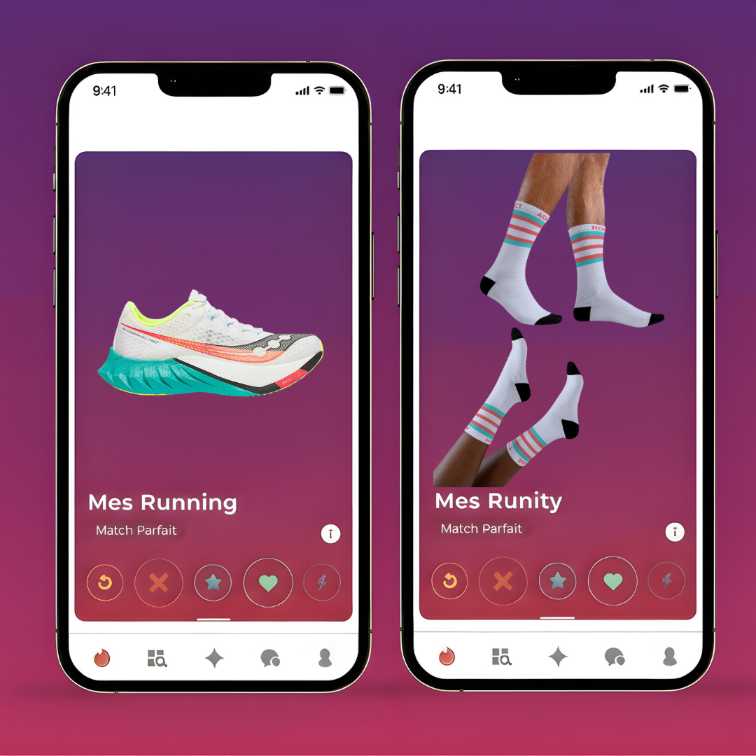 Chaussettes de Running Unies et Personnalisables