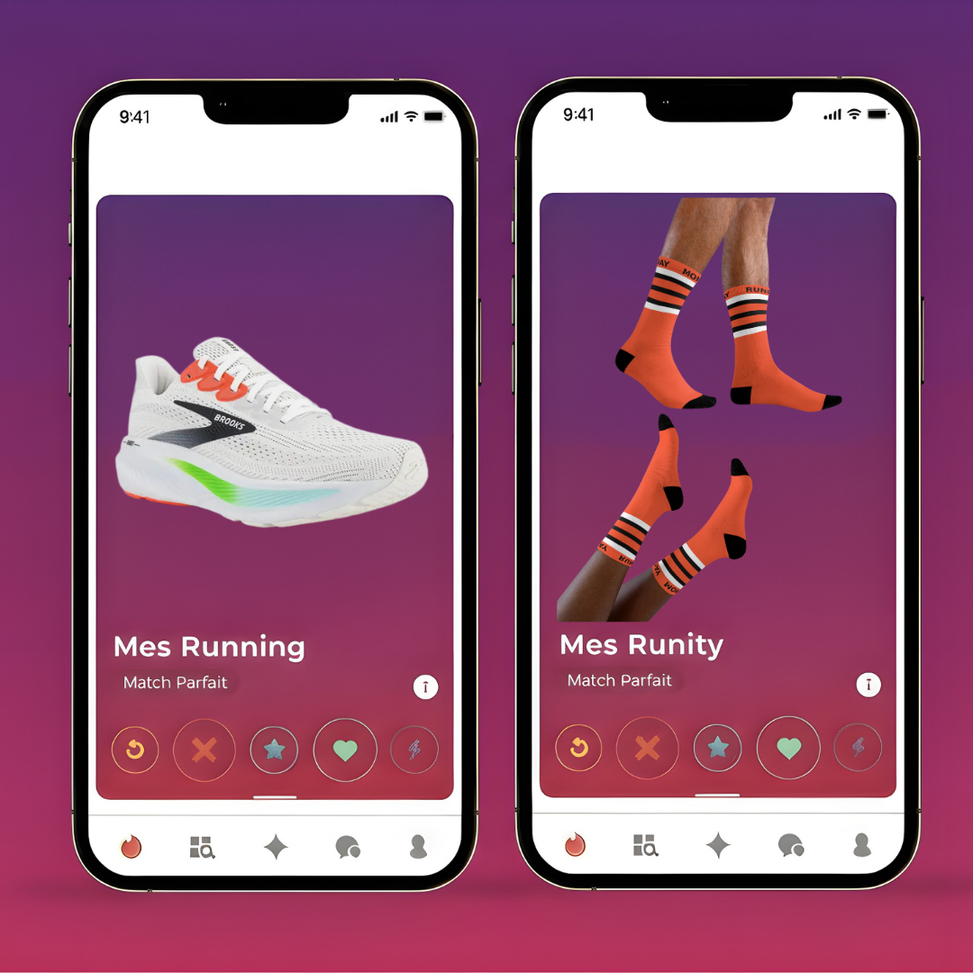 Chaussettes de Running Unies et Personnalisables