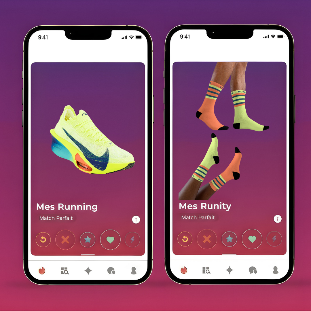 Chaussettes de Running Dépareillées et Personnalisables
