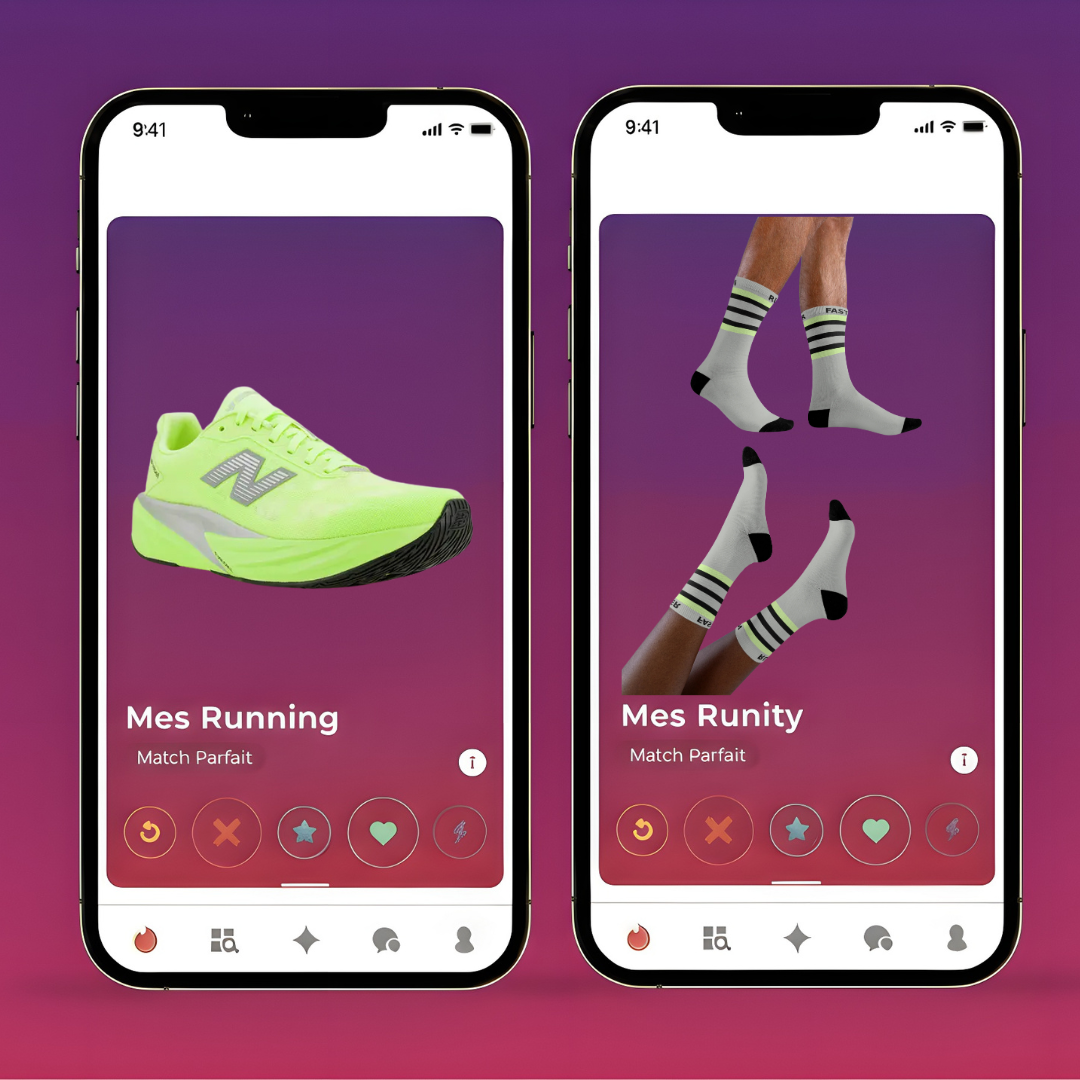 Chaussettes de Running Unies et Personnalisables