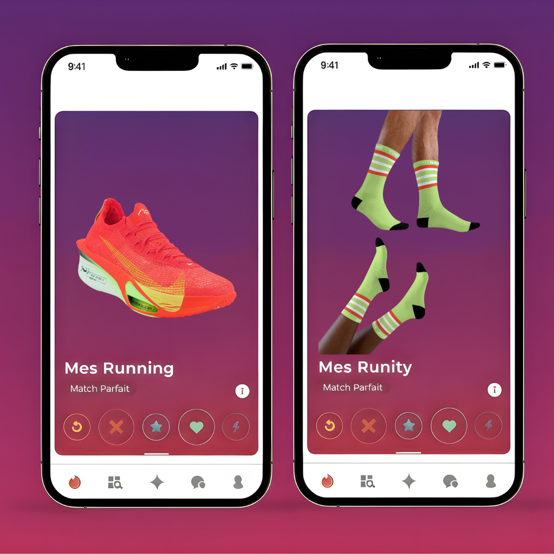 Chaussettes de Running Unies et Personnalisables