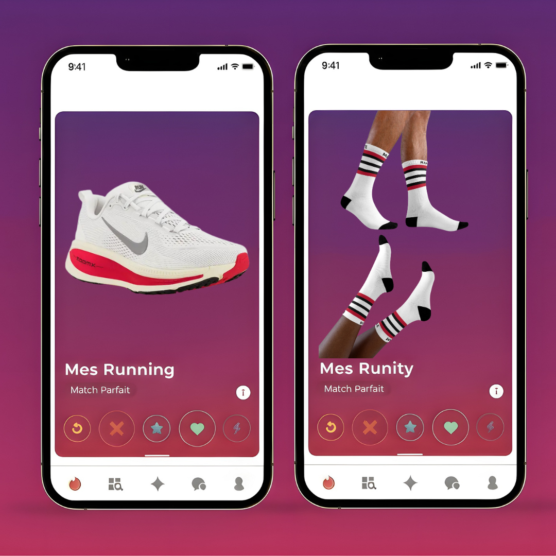 Chaussettes de Running Unies et Personnalisables