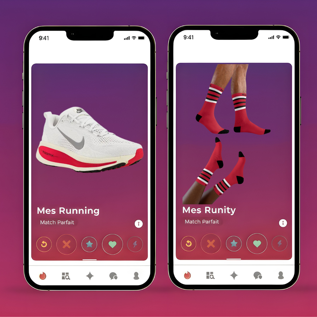 Chaussettes de Running Unies et Personnalisables