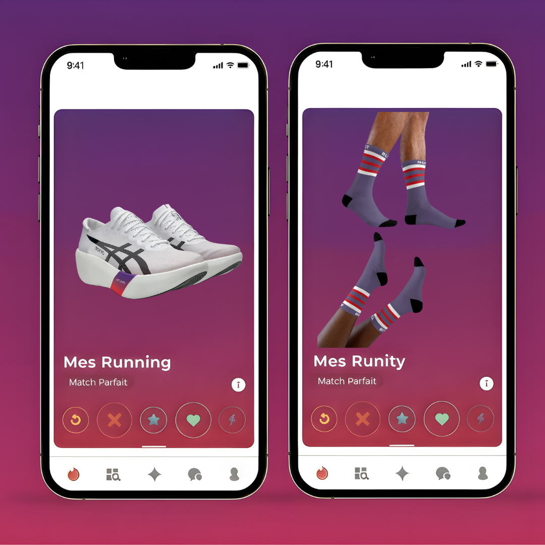 Chaussettes de Running Unies et Personnalisables