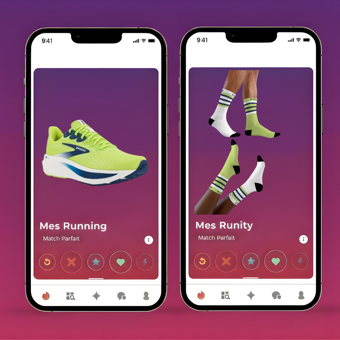 Chaussettes de Running Dépareillées et Personnalisables