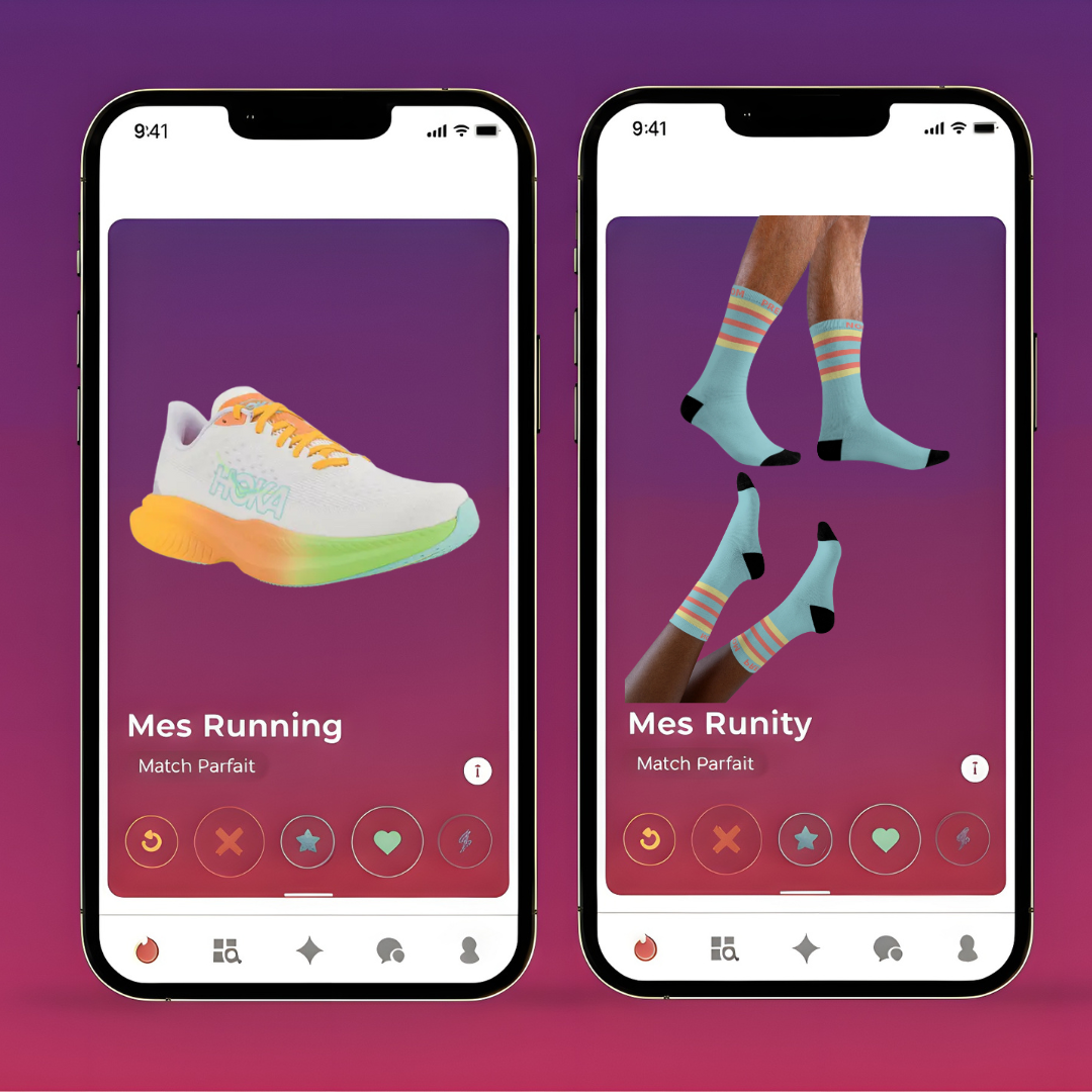 Chaussettes de Running Unies et Personnalisables