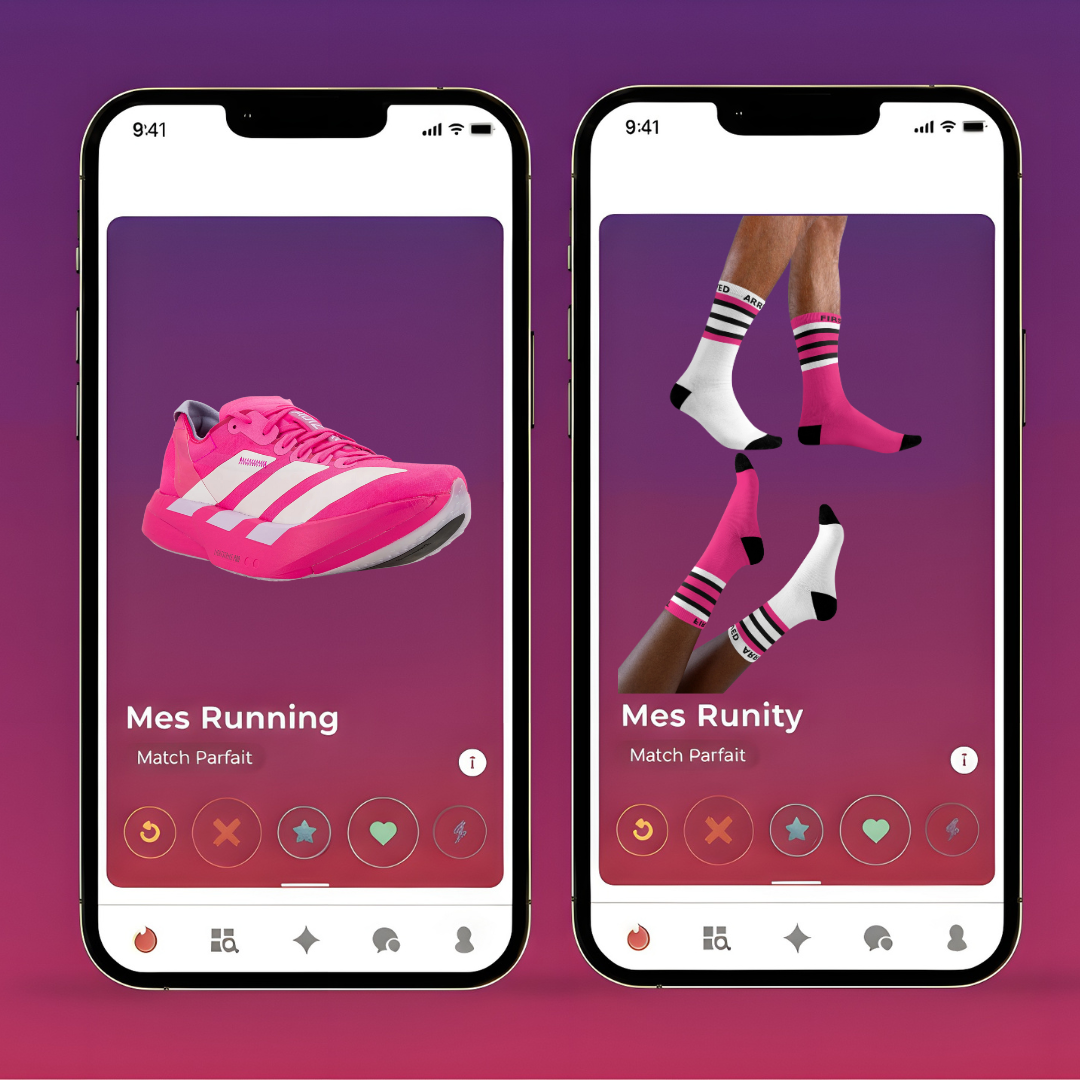 Chaussettes de Running Dépareillées et Personnalisables