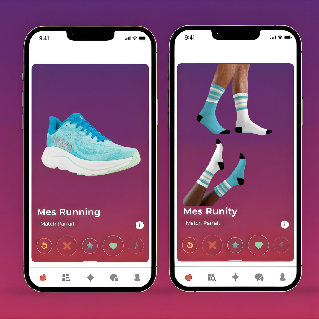 Chaussettes de Running Dépareillées et Personnalisables
