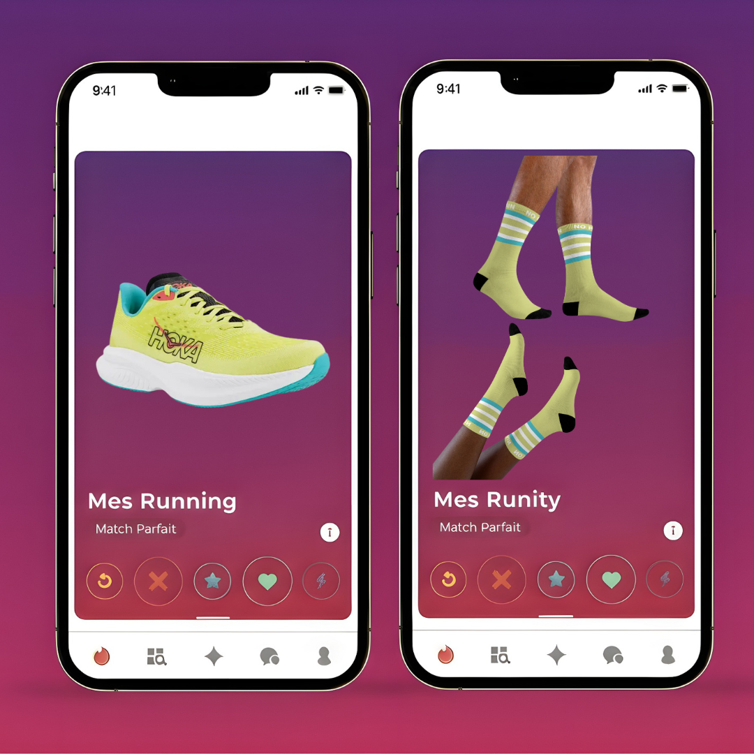 Chaussettes de Running Unies et Personnalisables
