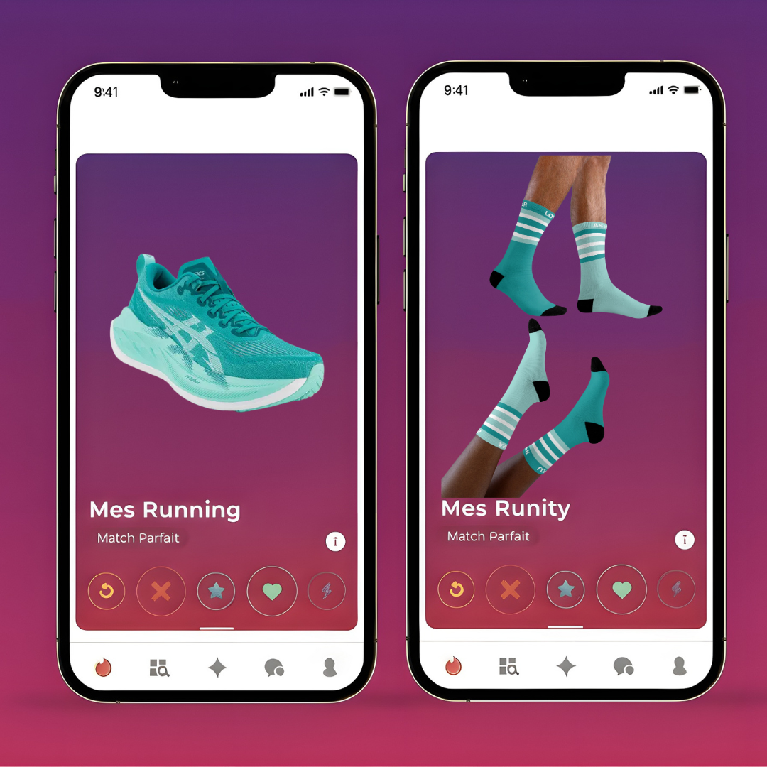 Chaussettes de Running Dépareillées et Personnalisables