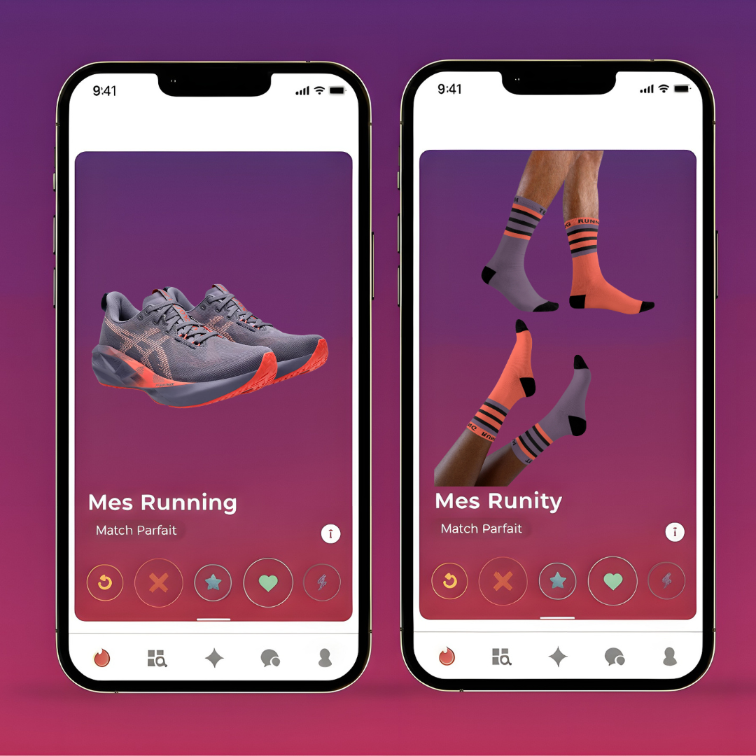 Chaussettes de Running Dépareillées et Personnalisables