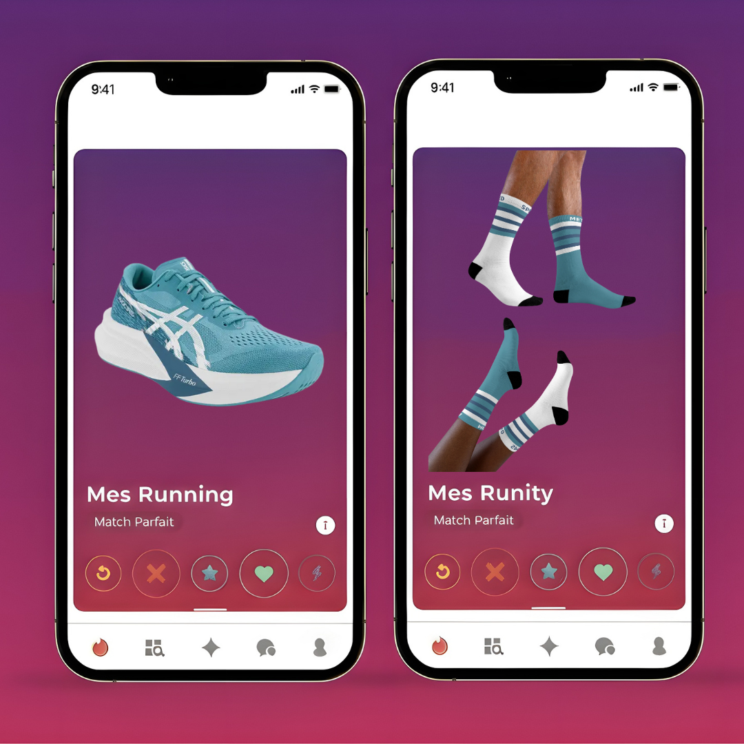 Chaussettes de Running Dépareillées et Personnalisables