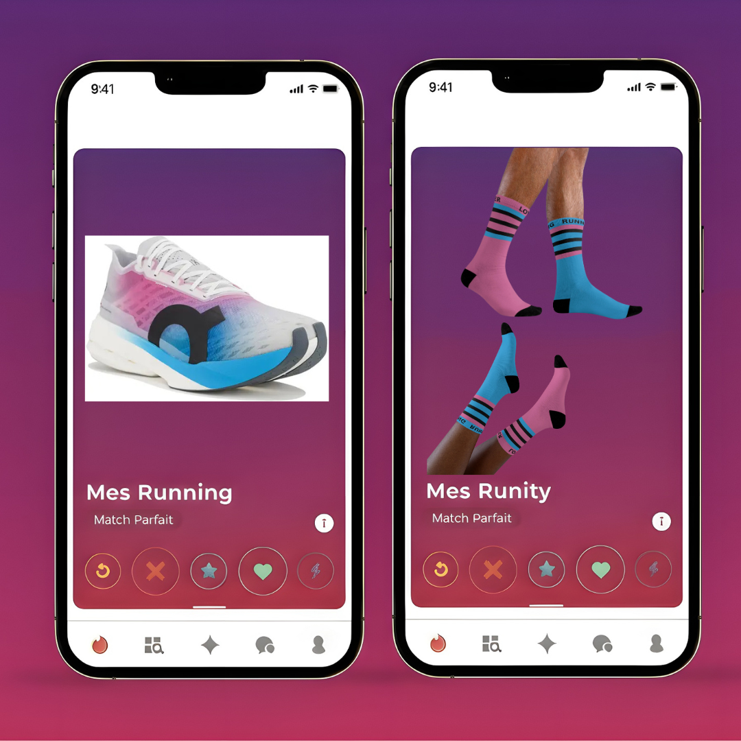 Chaussettes de Running Dépareillées et Personnalisables
