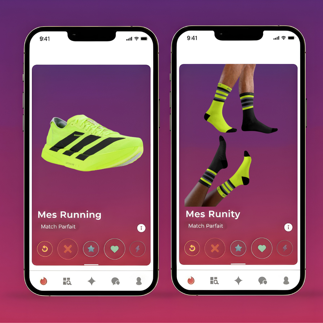 Chaussettes de Running Dépareillées et Personnalisables
