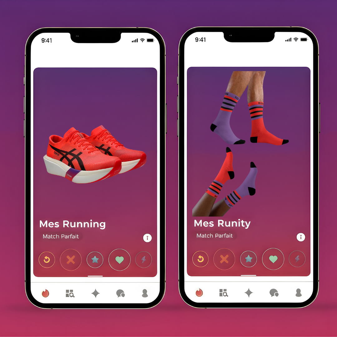 Chaussettes de Running Dépareillées et Personnalisables