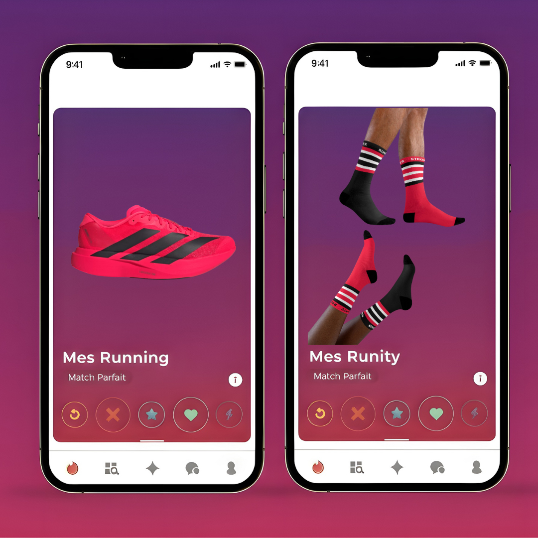 Chaussettes de Running Dépareillées