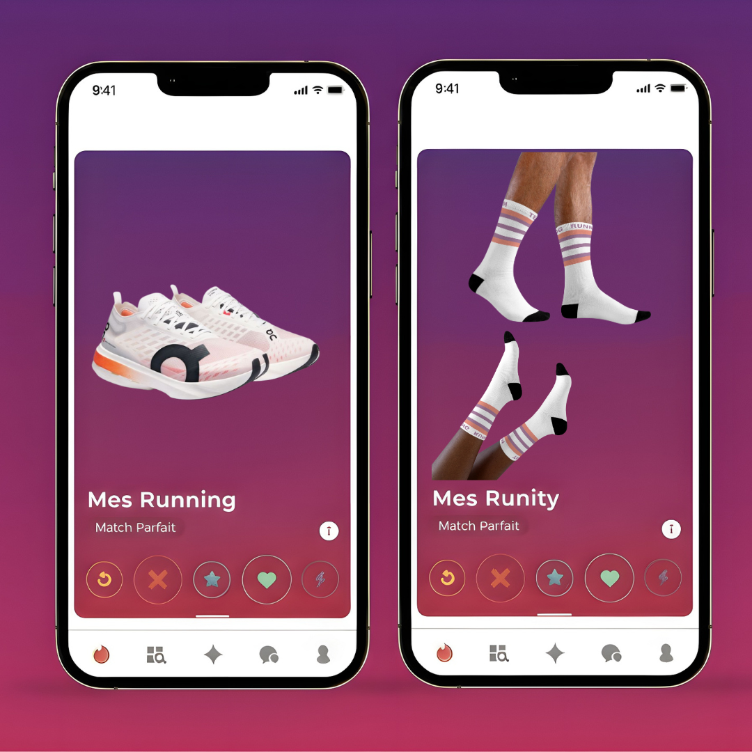 Chaussettes de Running Unies et Personnalisables