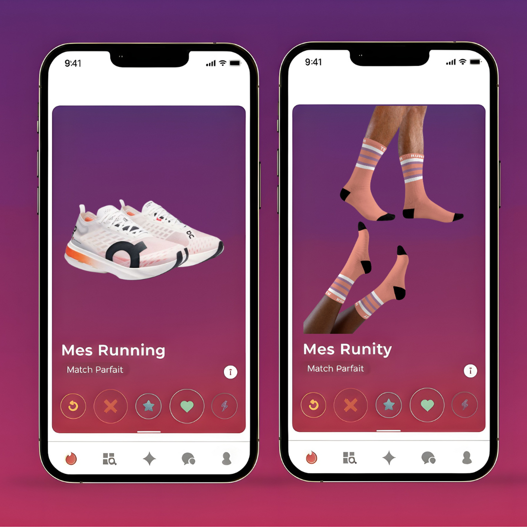 Chaussettes de Running Unies et Personnalisables