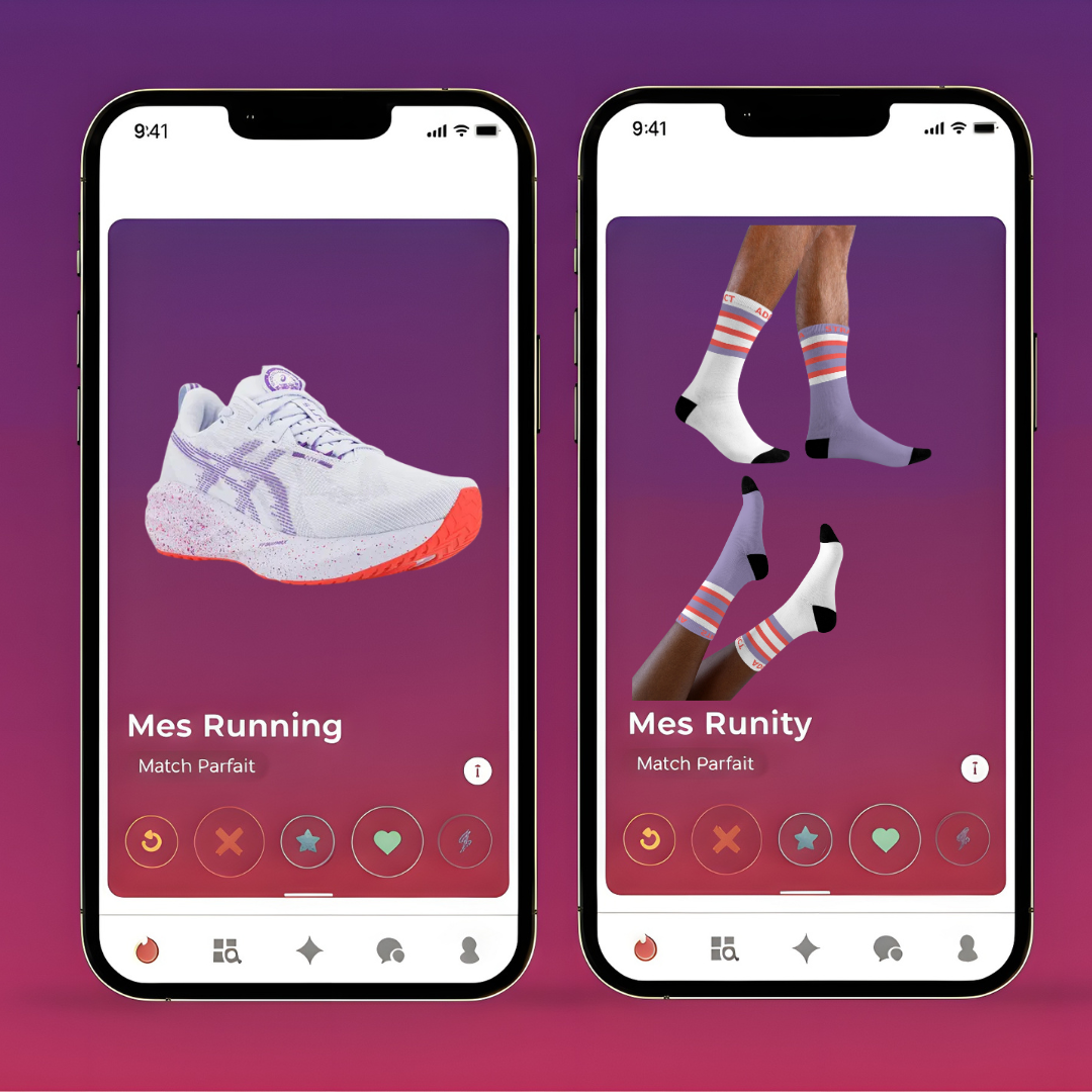 Chaussettes de Running Dépareillées et Personnalisables