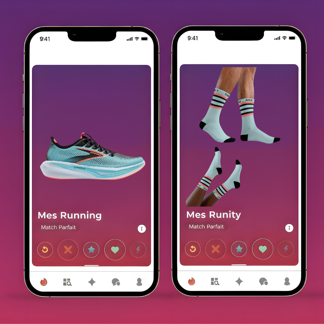 Chaussettes de Running Unies et Personnalisables