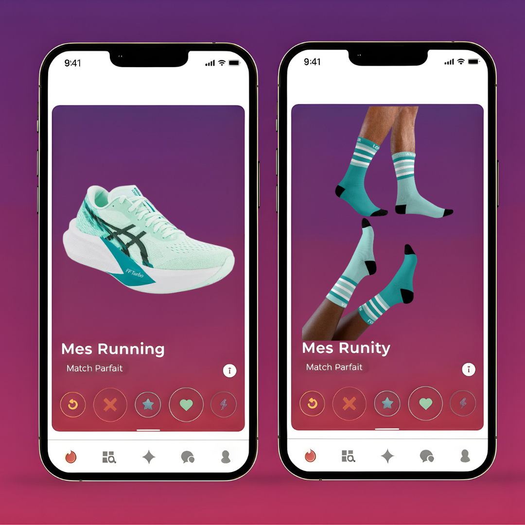 Chaussettes de Running Dépareillées et Personnalisables