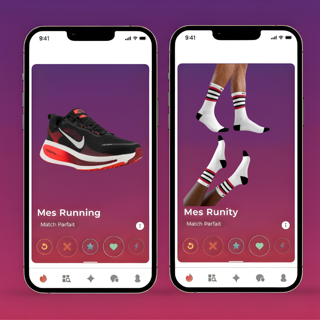 Chaussettes de Running Unies et Personnalisables