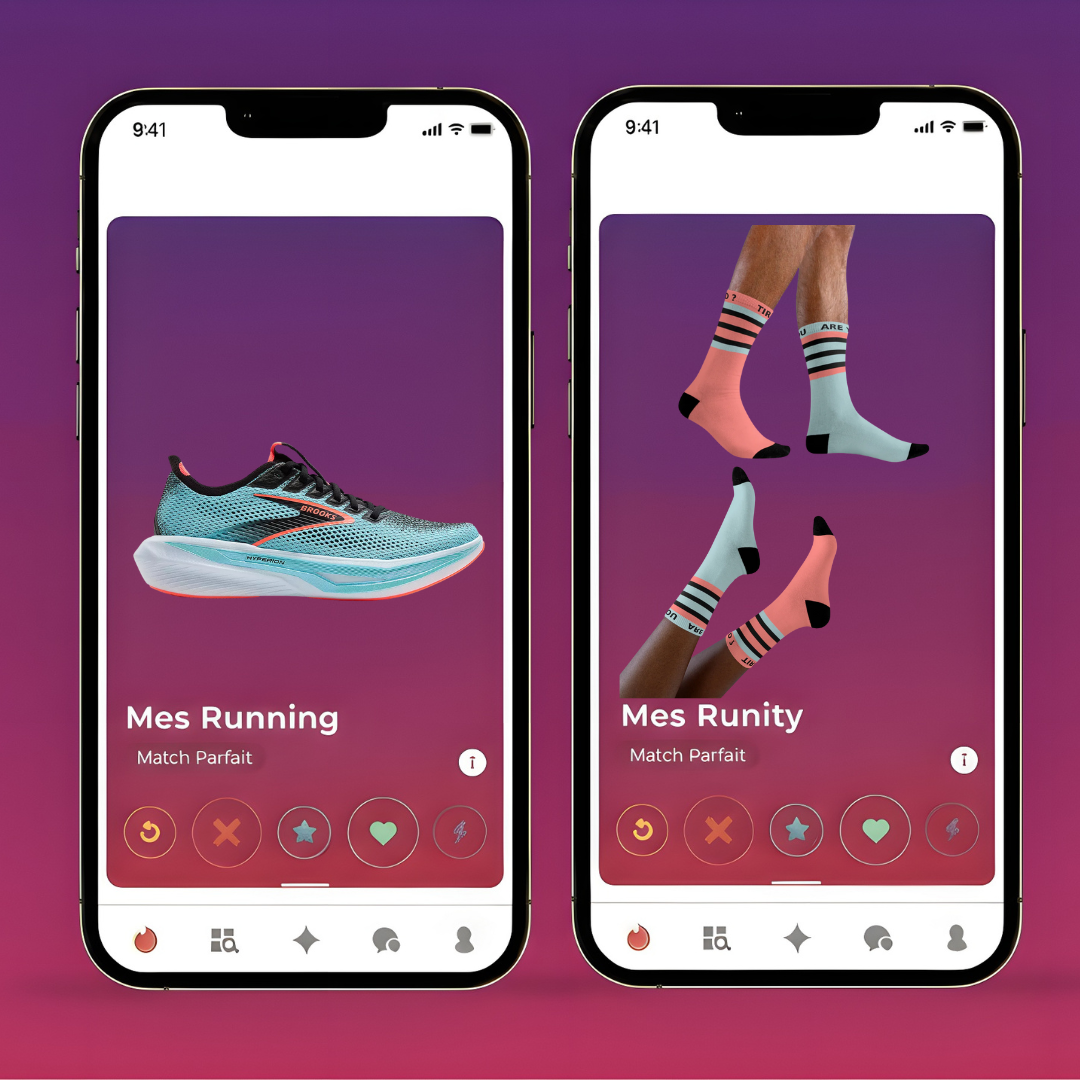 Chaussettes de Running Dépareillées et Personnalisables