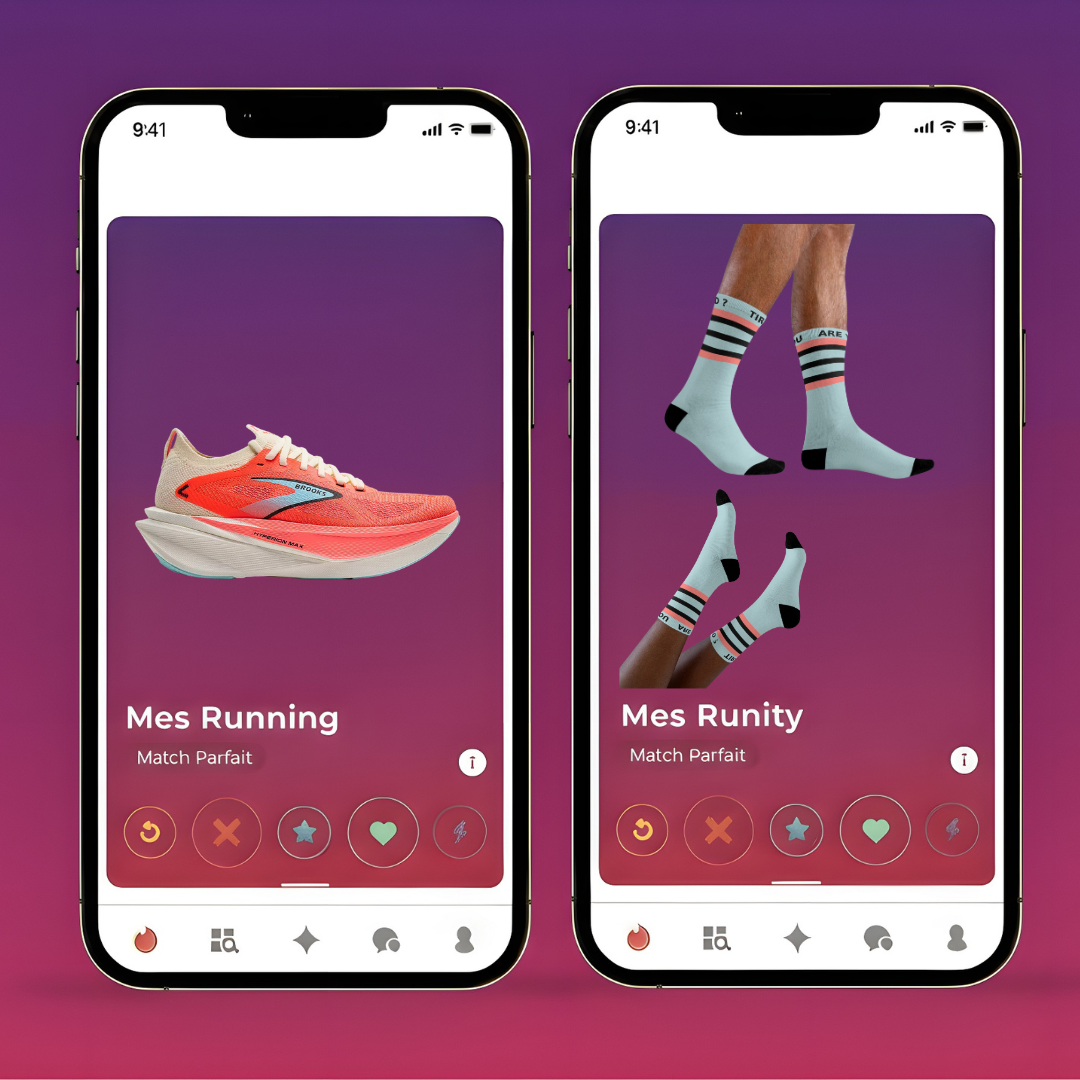 Chaussettes de Running Unies et Personnalisables