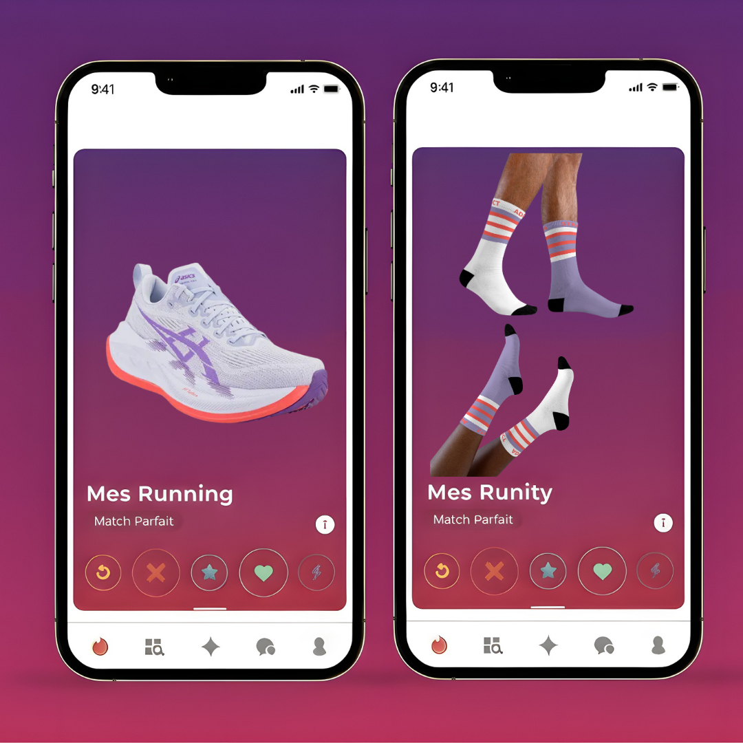 Chaussettes de Running Dépareillées et Personnalisables