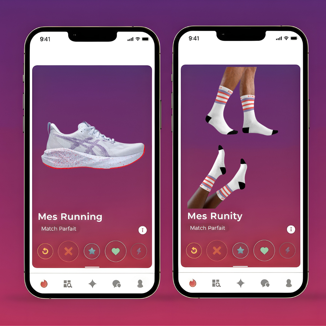 Chaussettes de Running Unies et Personnalisables