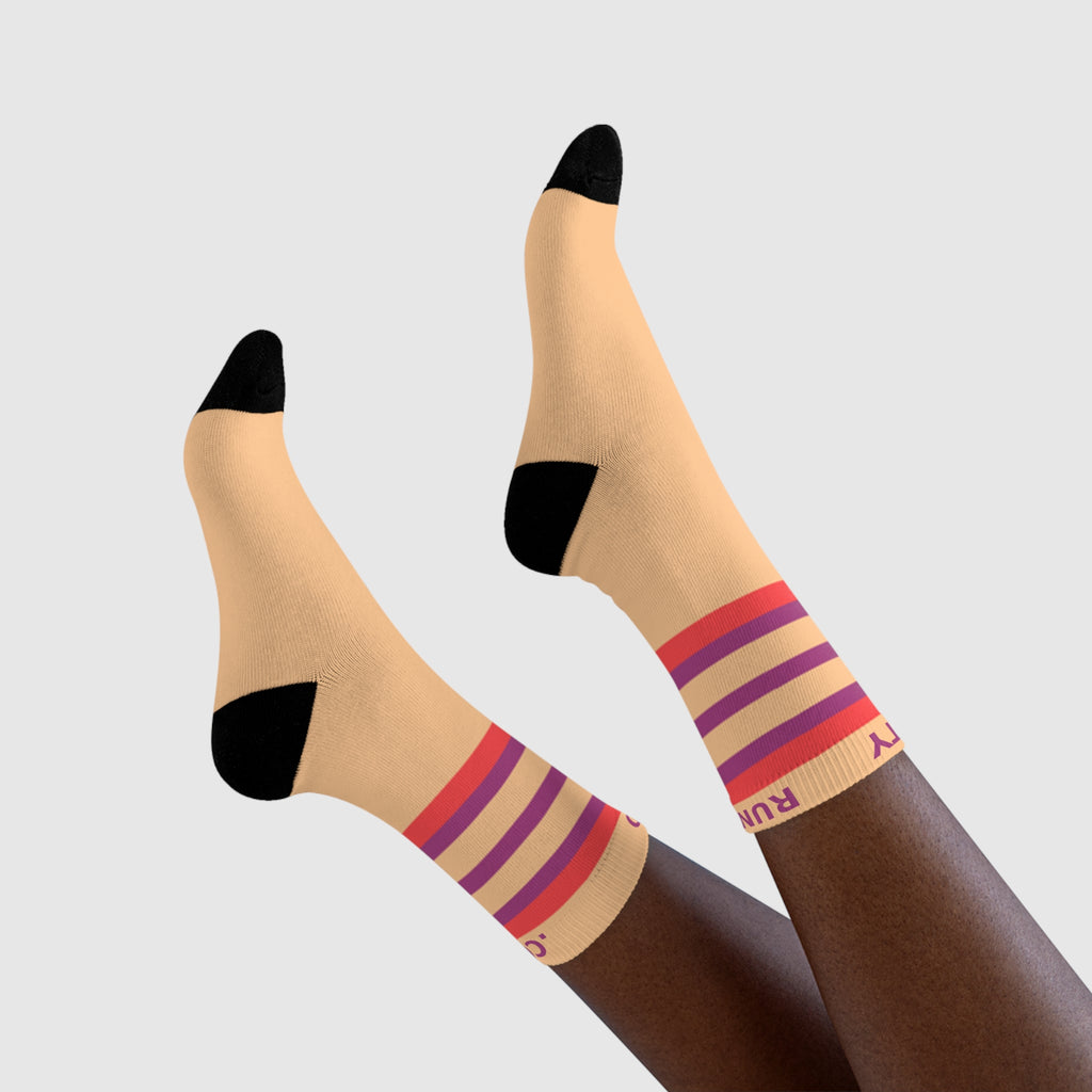 Chaussettes de Running Unies et Personnalisables