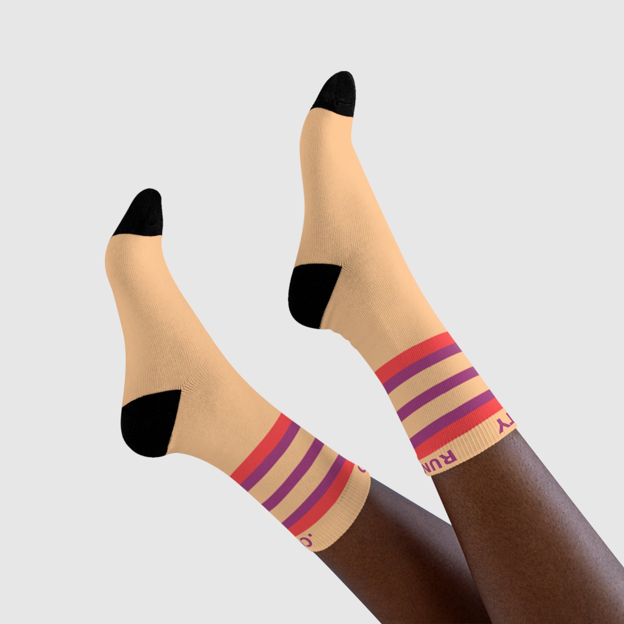 Chaussettes de Running Unies et Personnalisables