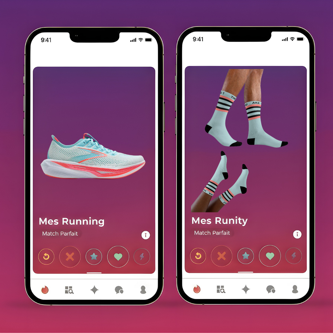 Chaussettes de Running Unies et Personnalisables