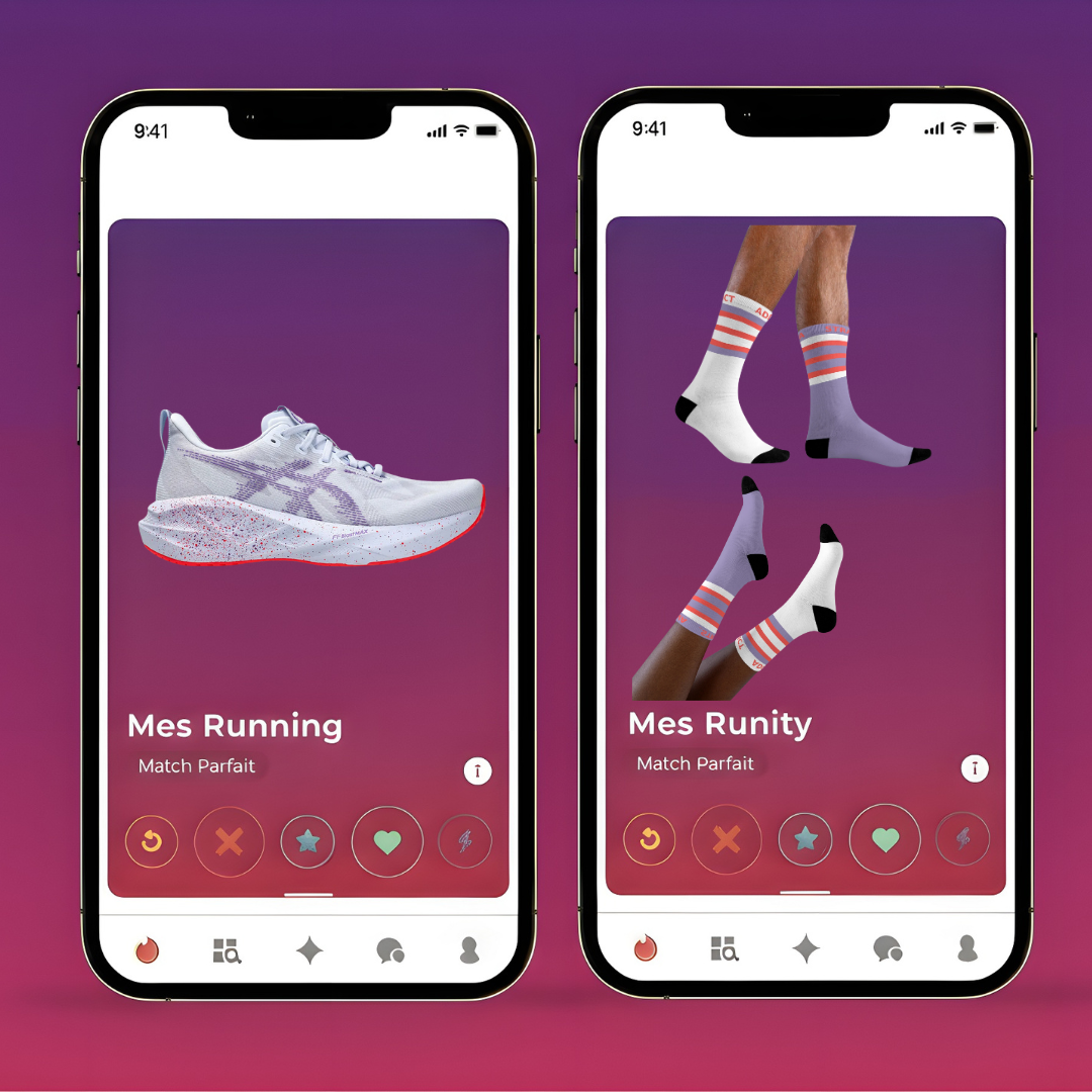 Chaussettes de Running Dépareillées et Personnalisables