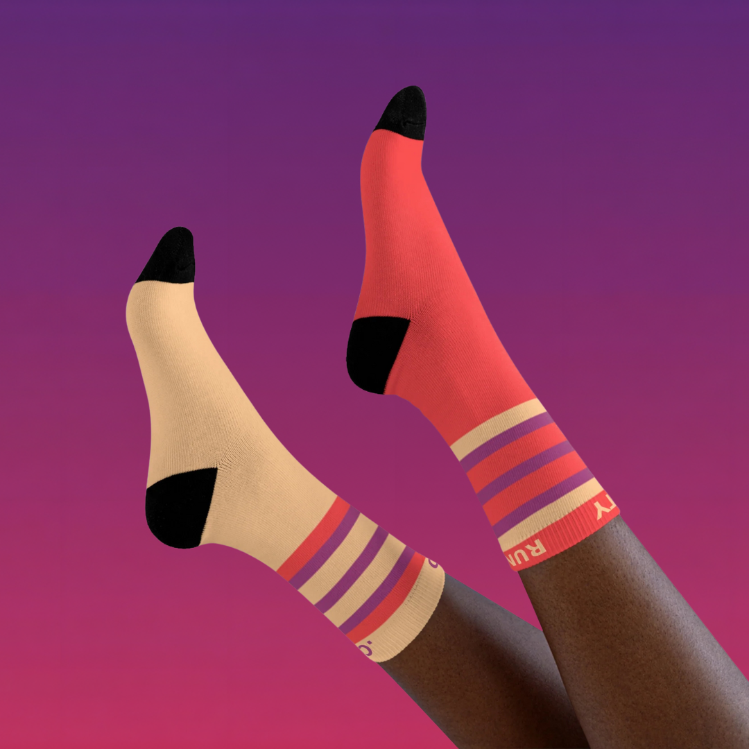 Chaussettes de Running Dépareillées et Personnalisables
