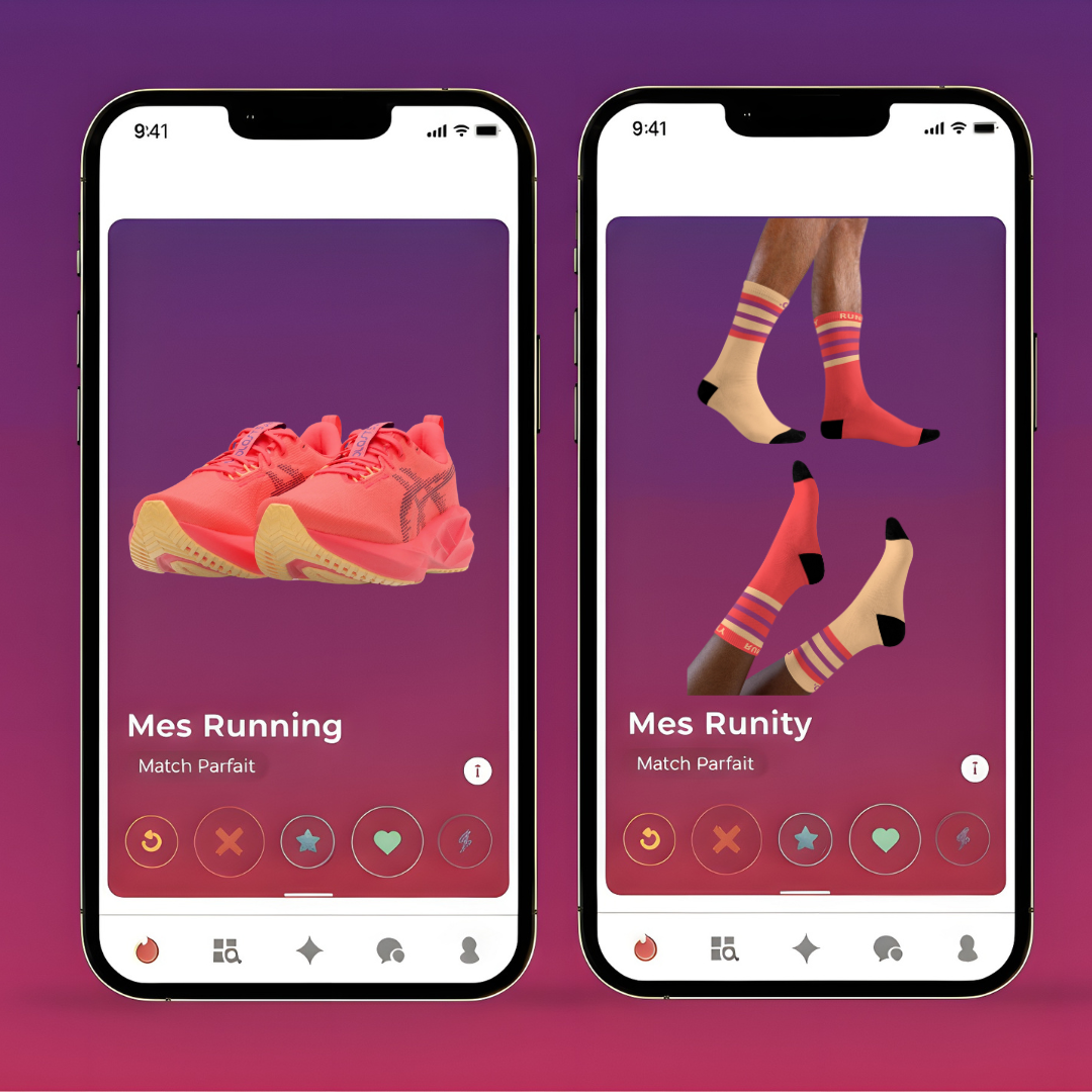 Chaussettes de Running Dépareillées et Personnalisables
